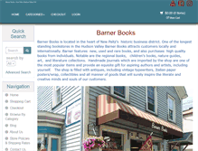 Tablet Screenshot of barnerbooks.com